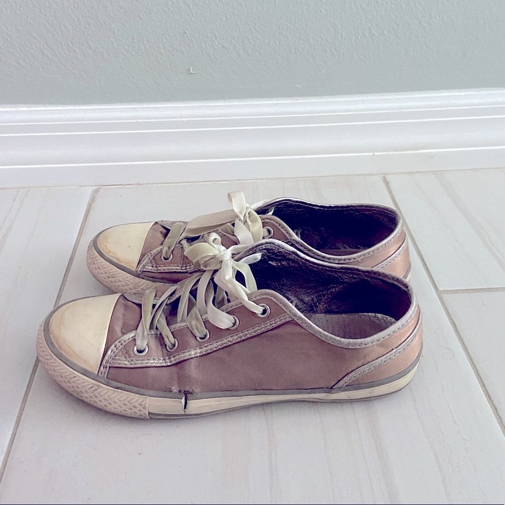 Satin Ash Sneakers
